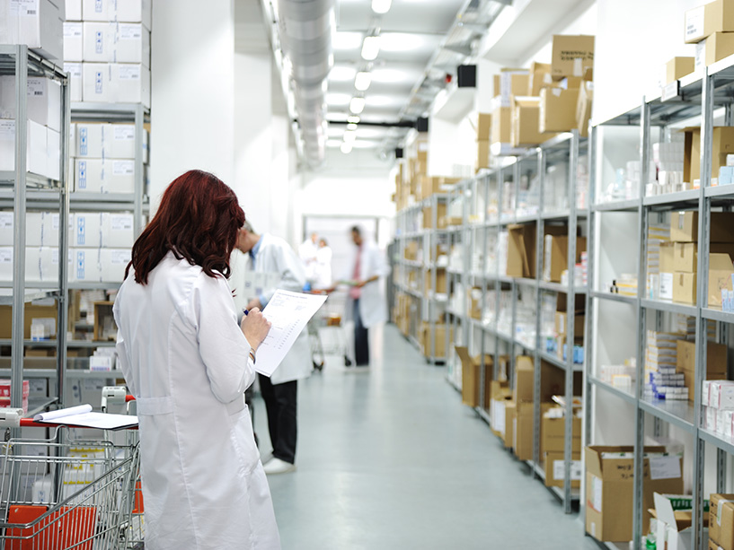 medical supply warehouse
